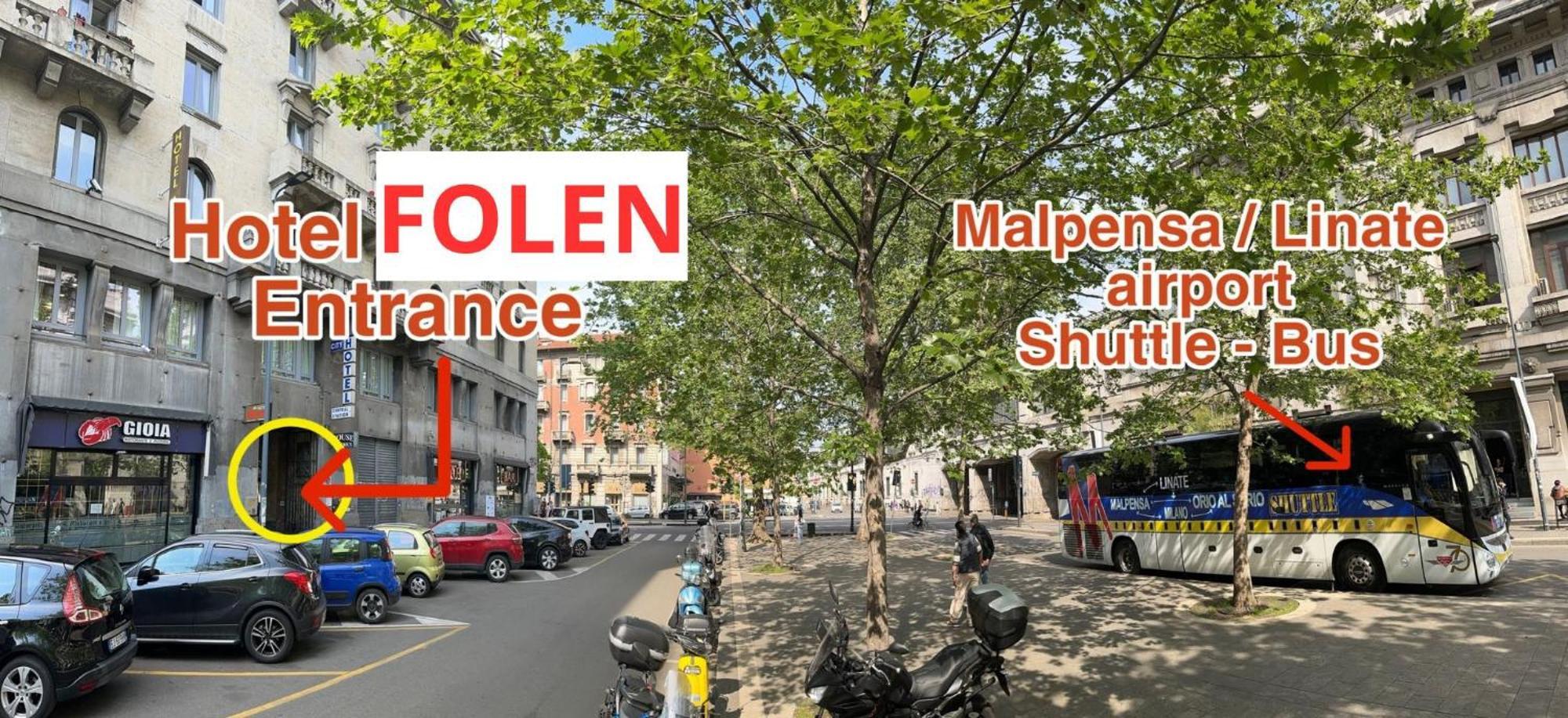 Hotel Folen Milano Eksteriør billede